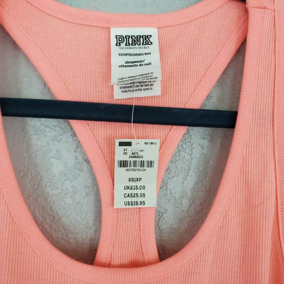 PINK Victoria Secret's Tank Top NWT - Picture 2 of 3